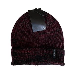 NWT M Max Cuff 2.0 Beanie Hat Heather Red One Size